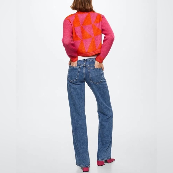 Mango Geometric Cardigan - Picture 4 of 16